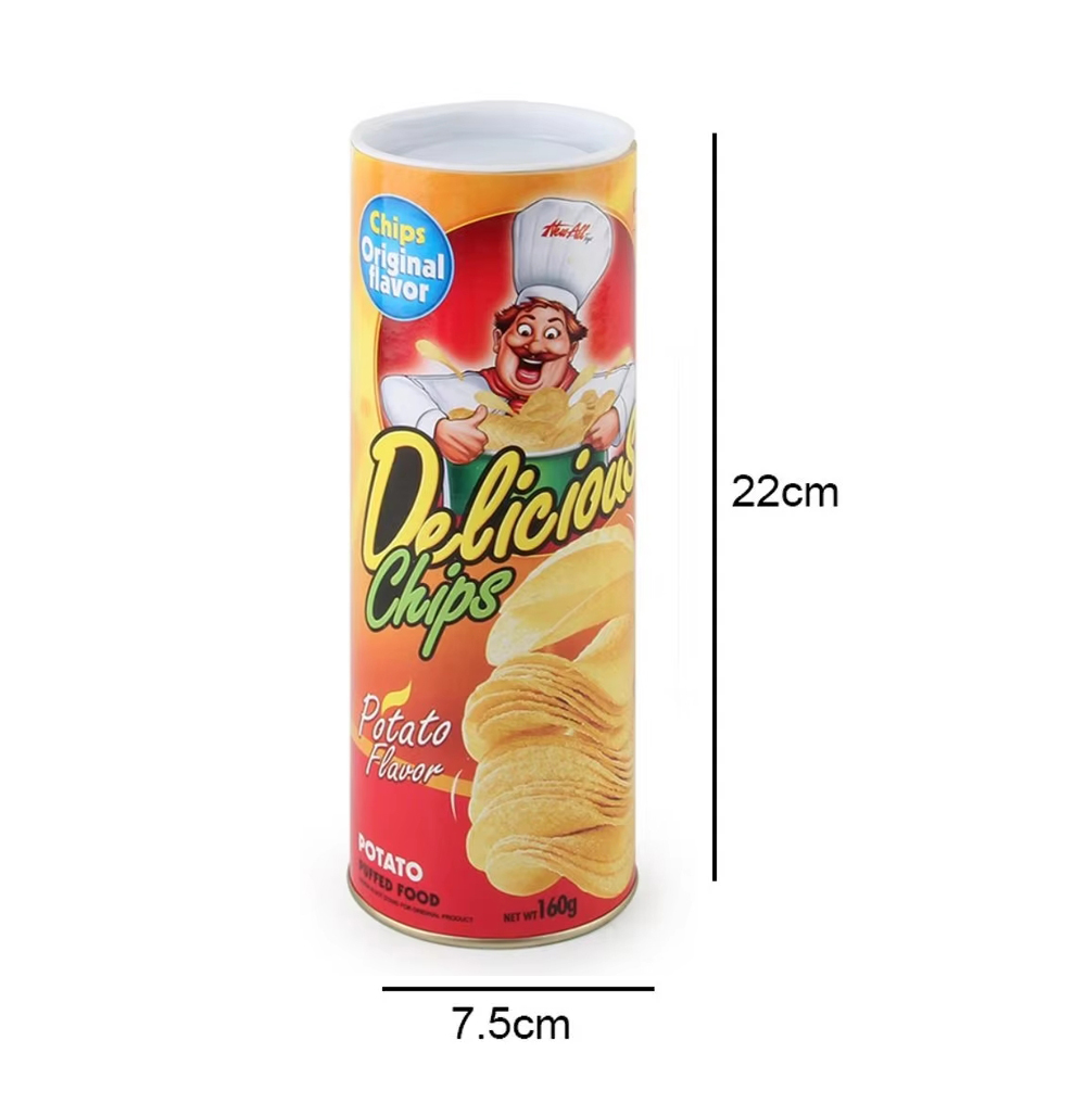 AliExpress The Potato Chip Snake Stage Magic Tricks Snake Toy April Fool Day Halloween Party Jokes in A Can Gag Gift Scary Fries Fun Toys, view 6