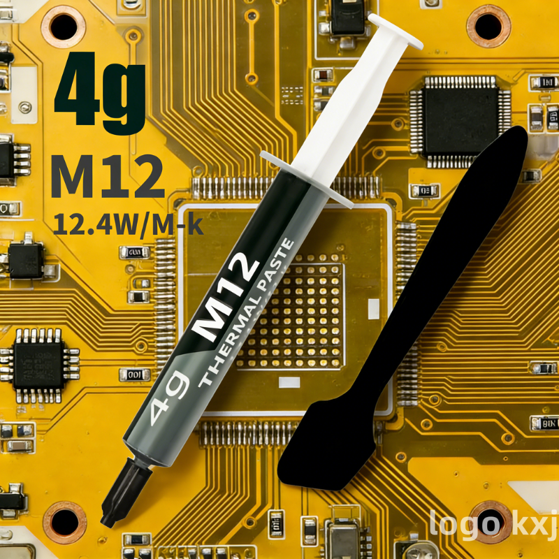 AliExpress Thermal Paste Thermal Conductive Grease Paste 12.4 W/MK 1/4/8/15/30g For Game PC PS5 CPU GPU Cooling, view 5