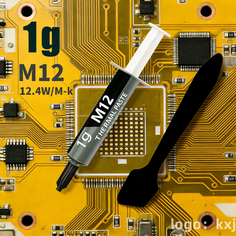 AliExpress Thermal Paste Thermal Conductive Grease Paste 12.4 W/MK 1/4/8/15/30g For Game PC PS5 CPU GPU Cooling, view 6