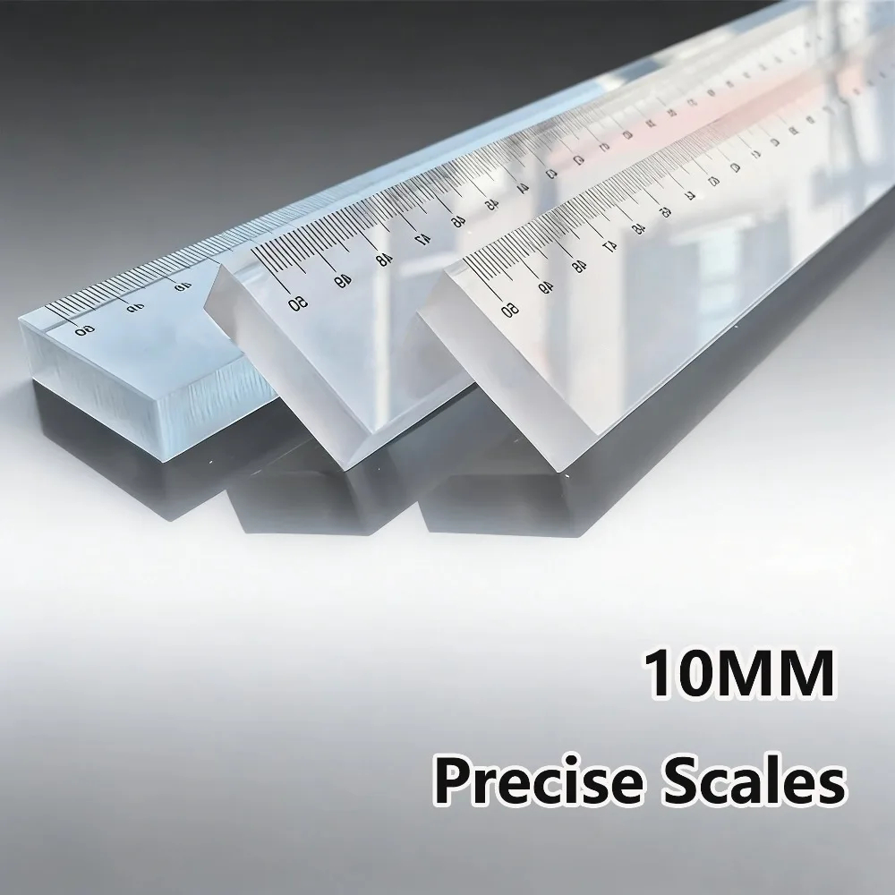 AliExpress 50 cm Acrylic Paperweight Ruler with Cutting Grid, view 4