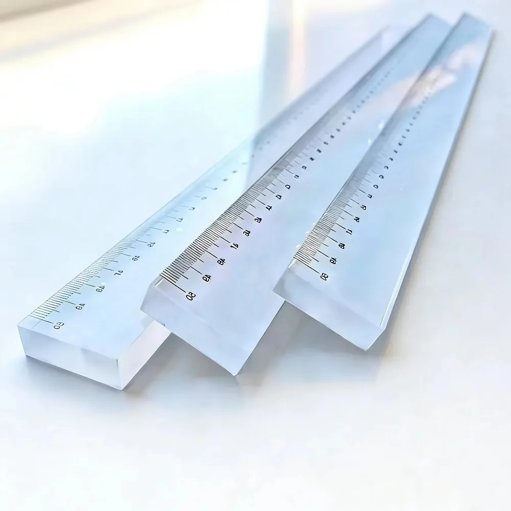AliExpress 50 cm Acrylic Paperweight Ruler with Cutting Grid, view 5