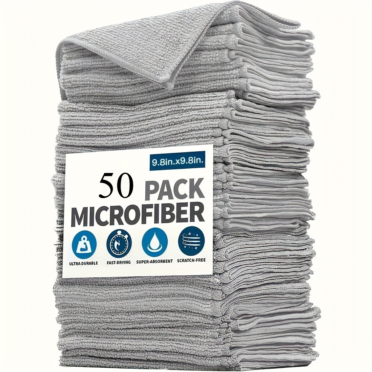 AliExpress Lint-Free Microfiber Cleaning Cloths