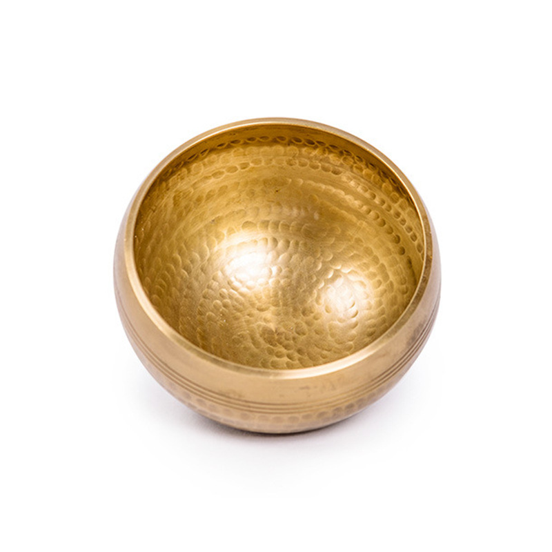AliExpress Tibetan Handmade Brass Singing Bowl, Yoga Meditation Bowl for Sound Healing Stress Relief, Buddha Mindfulness bowl Instrument, view 3