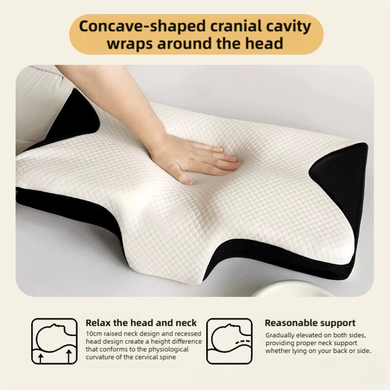 AliExpress Tinsol Memory Foam Cervical Support Pillow, view 3