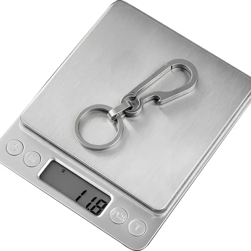 AliExpress Titanium Carabiner Keychain with Bottle Opener, view 6
