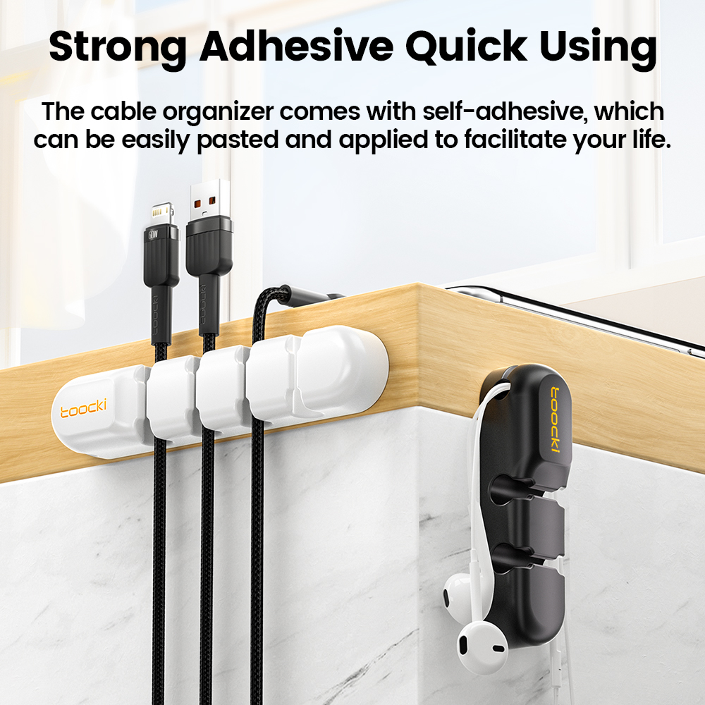 AliExpress Toocki Flexible Cable Winder Organizer, view 3