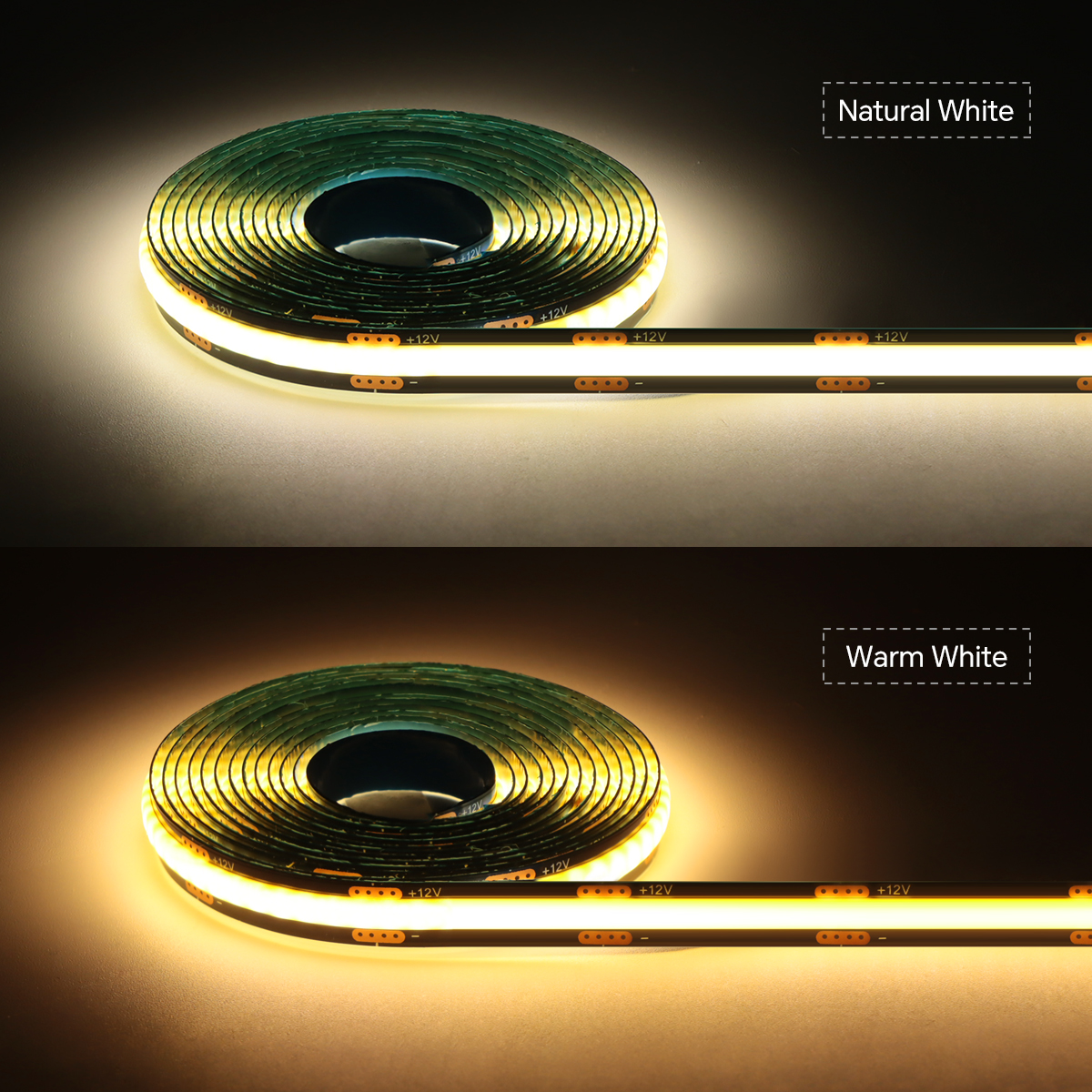 AliExpress Touch Dimmable Black PCB COB LED Strip, view 6