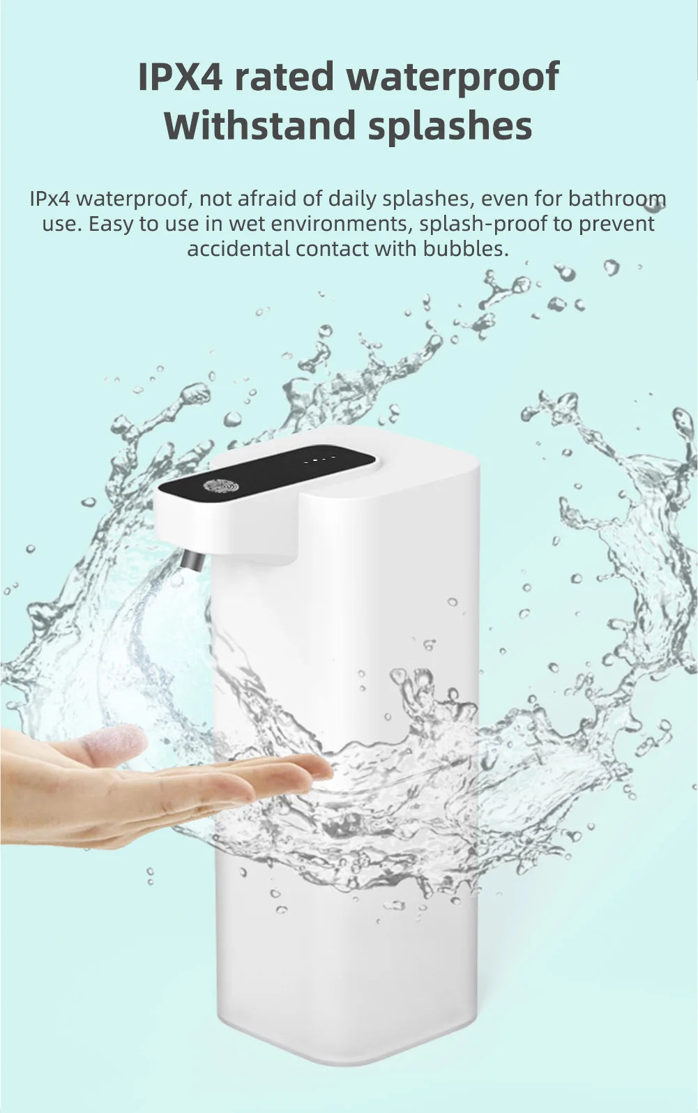 AliExpress Touchless Automatic Foam Soap Dispenser, view 2