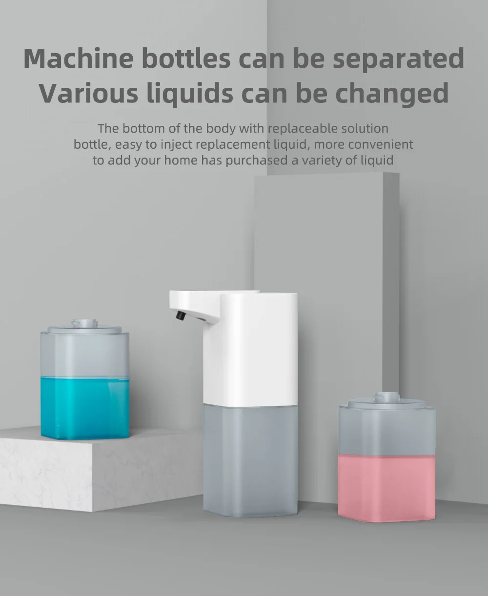 AliExpress Touchless Automatic Foam Soap Dispenser, view 3