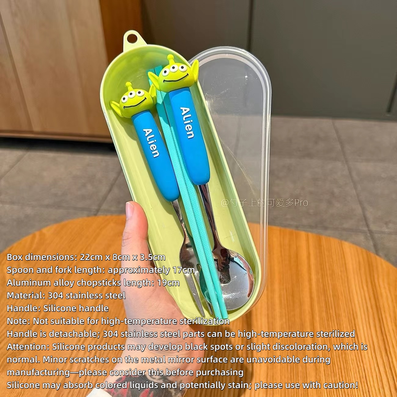 AliExpress Toy Story 5 Spoon Fork Cutlery Set Woody Buzz Lightyear Jessie Forky Alien Cartoon Character Birthday Christmas Gift For Fans, view 2