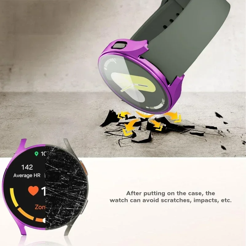 AliExpress TPU Bumper Case for Samsung Galaxy Watch with Screen Protector, view 5