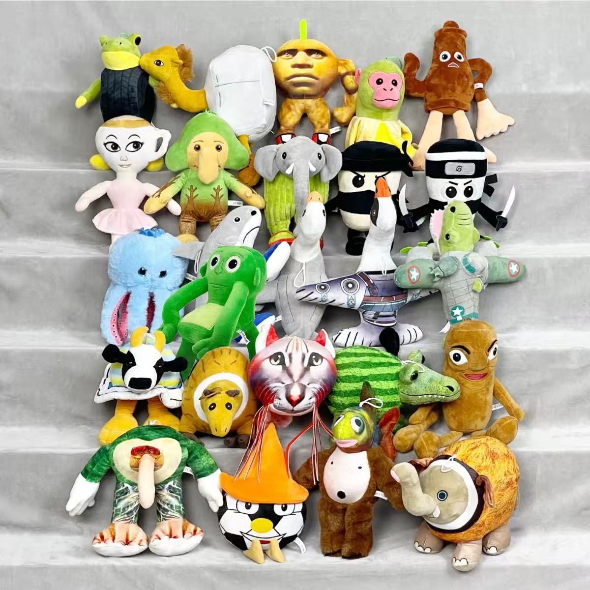 AliExpress Tralalelo Tralala Plush Tungtungtung Italian Brainrot Al Tralalero Tralala Plush Doll Stuffed Soft Pillow Custom Toys