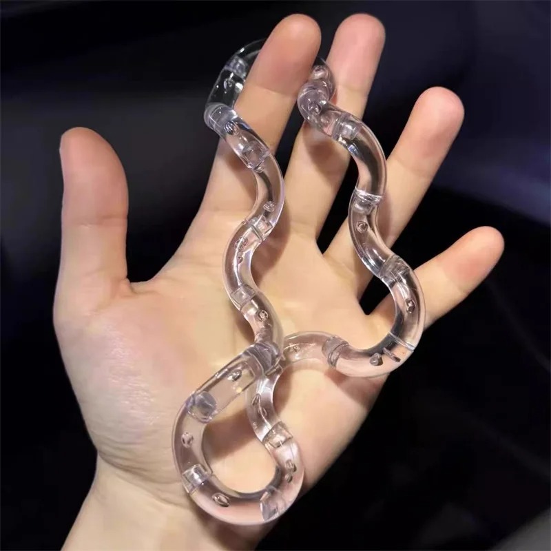 AliExpress Transformable Knot Stress Relief Toy Rainbow Twisting Rope for Adults and Students, Boredom Busting Gadget for Class and Office, Portable Anti-Anxiety Stress-Relief Fidget Toy, view 4