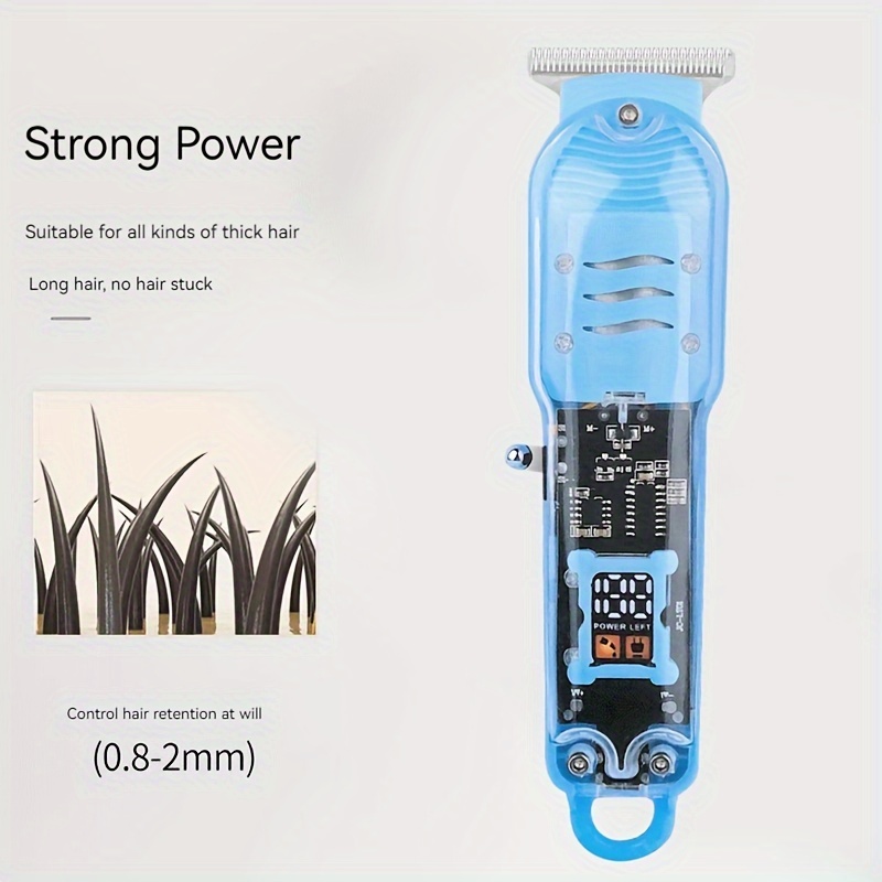 AliExpress Transparent Rechargeable Electric Hair Clipper, view 2