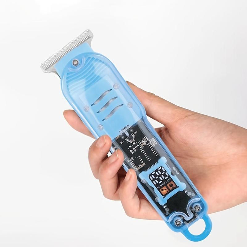 AliExpress Transparent Rechargeable Electric Hair Clipper, view 6