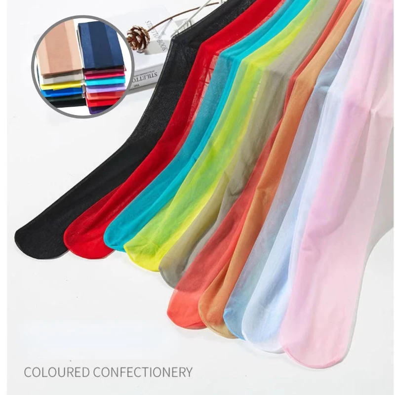 AliExpress Transparent Horse Leggings Nightclub Breathable Stockings Ultra Thin Pantyhose Woman Sexy Anti-hooked Tights See Through Medias