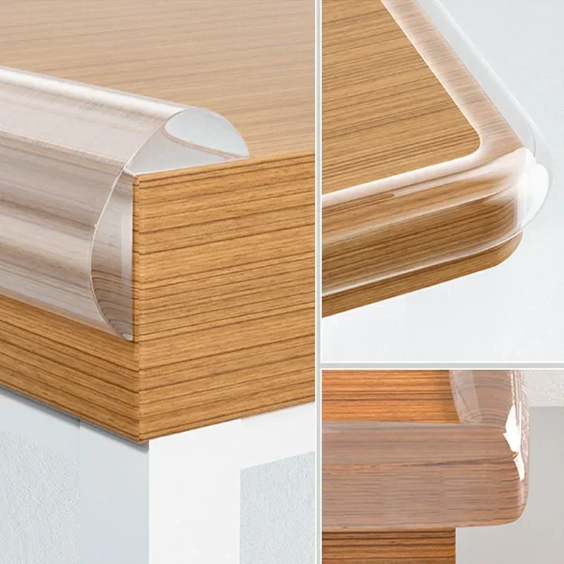 AliExpress Transparent PVC Baby Protection Strip with Double-Sided Tape Anti-Bumb Kid Safety Table Edge Furniture Guard Corner L Protectors, view 2