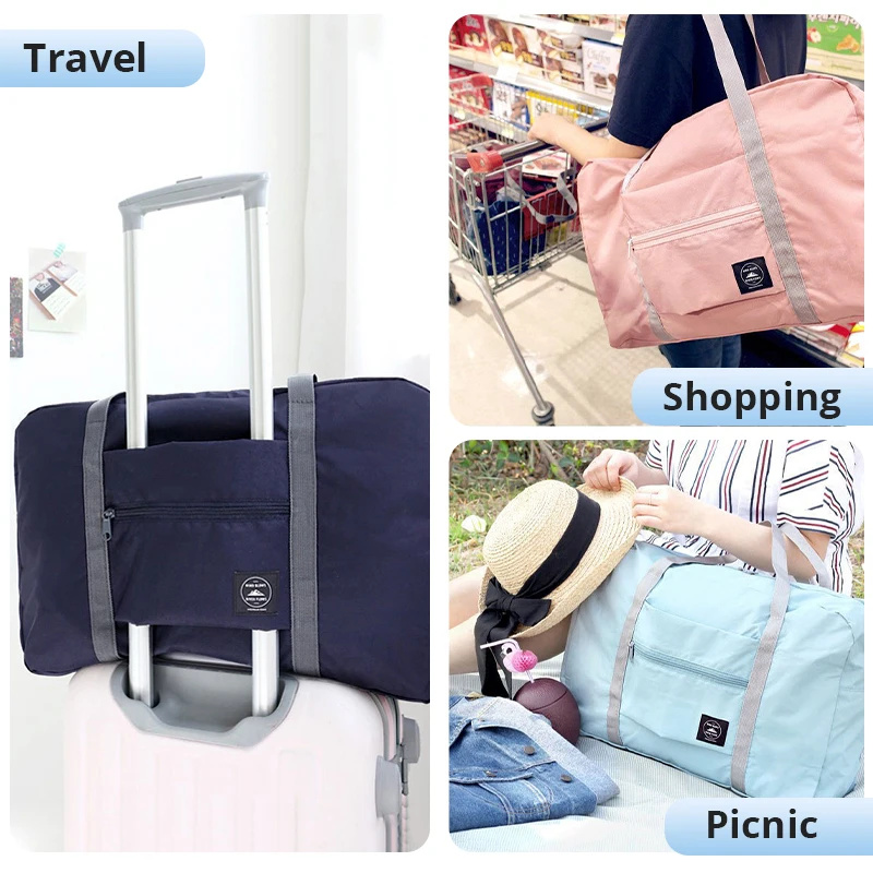 AliExpress Large Foldable Travel Duffel Bag, view 4