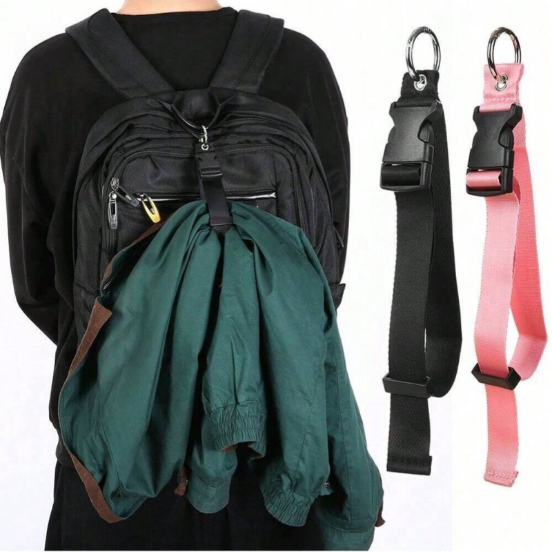 AliExpress Travel Luggage Fixed Strap Backpack External Strap Portable Strap With Release Buckle Add-A-Bag Luggage Strap Belt Jacket Holder