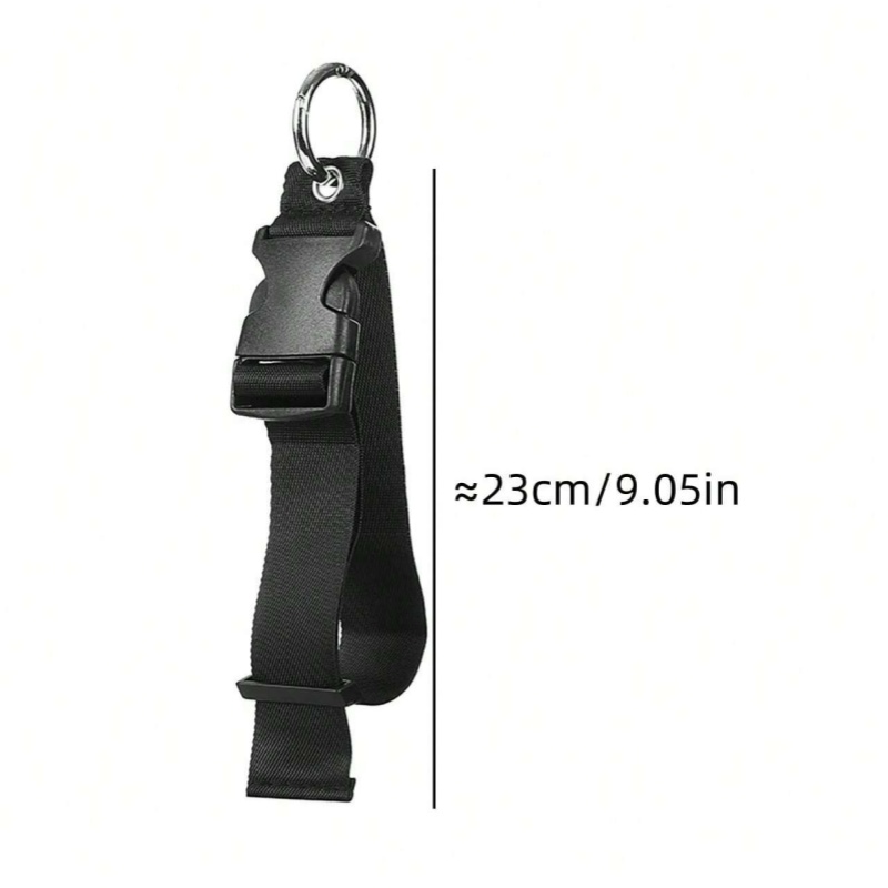 AliExpress Travel Luggage Fixed Strap Backpack External Strap Portable Strap With Release Buckle Add-A-Bag Luggage Strap Belt Jacket Holder, view 4