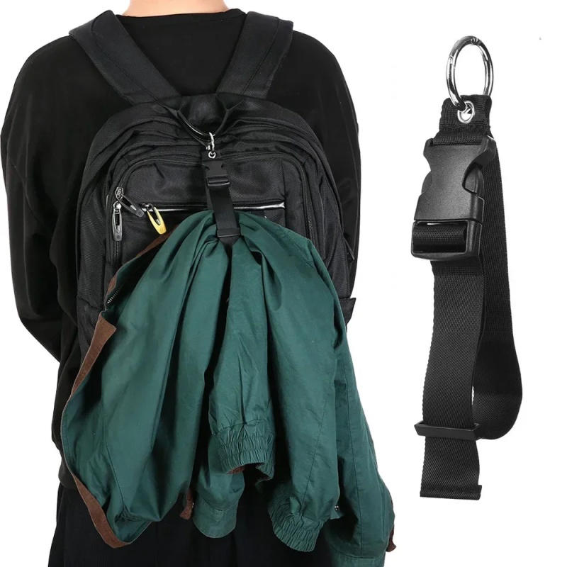 AliExpress Travel Luggage Fixed Strap Backpack External Strap Portable Strap With Release Buckle Add-A-Bag Luggage Strap Belt Jacket Holder, view 6
