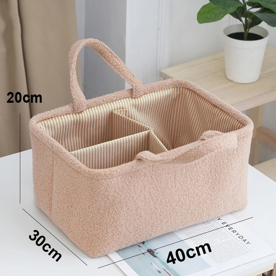 AliExpress Travel Portable Mommy Bag Diaper Bag Feeding Bottle Storage Handbag Multifunctional Baby Products Organizer Basket, view 6