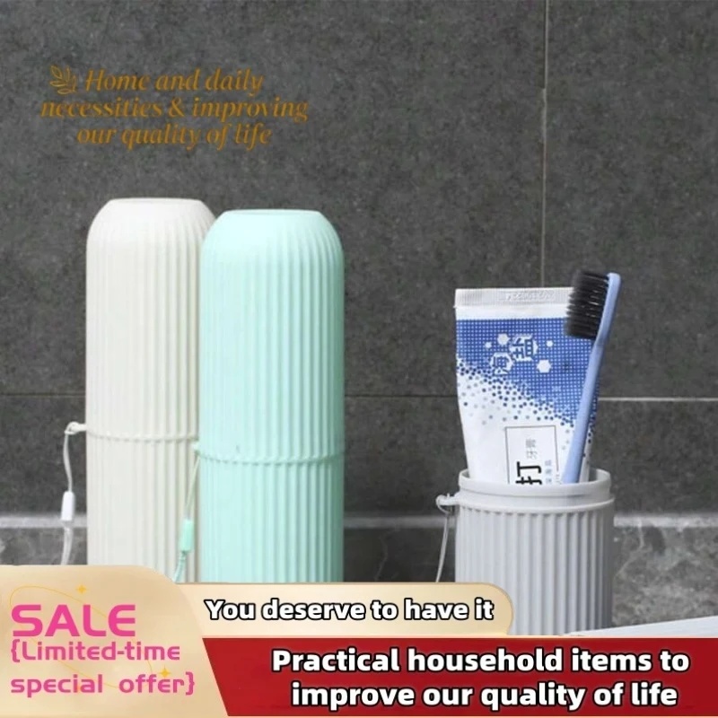 AliExpress Travel Toothbrush Holder Cup and Toiletries Case