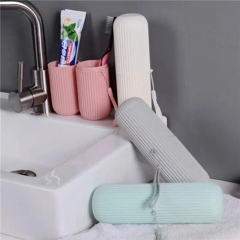 AliExpress Travel Toothbrush Holder Cup and Toiletries Case, view 4