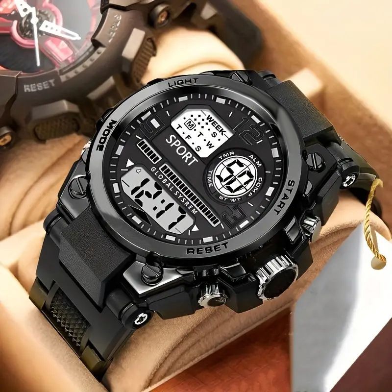 AliExpress Men's Multifunction Digital Sports Watch