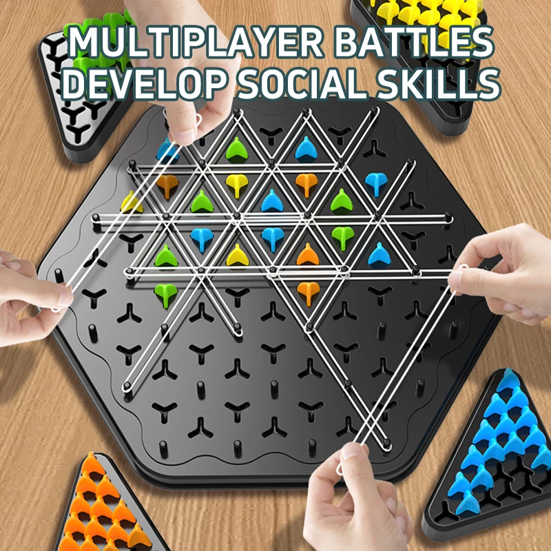 AliExpress Triangle Chess Splendor Duel Board Game Strategy Game for Kids and Adults Fun Family Game Logic Chess Track Tables Game Toys
