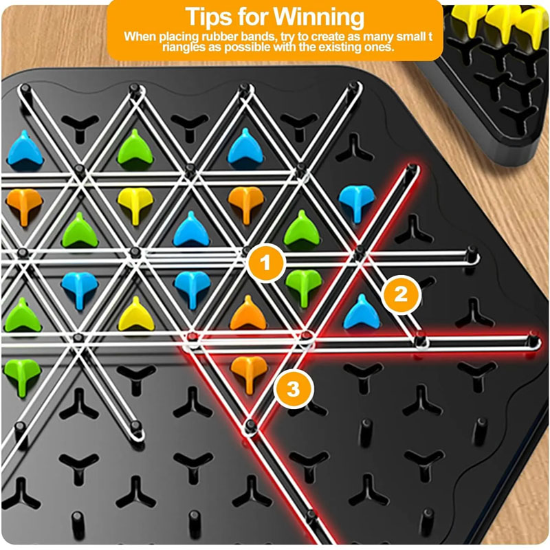 AliExpress Triangle Chess Splendor Duel Board Game Strategy Game for Kids and Adults Fun Family Game Logic Chess Track Tables Game Toys, view 2