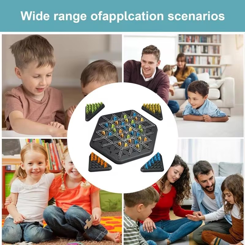 AliExpress Triangle Chess Splendor Duel Board Game Strategy Game for Kids and Adults Fun Family Game Logic Chess Track Tables Game Toys, view 5