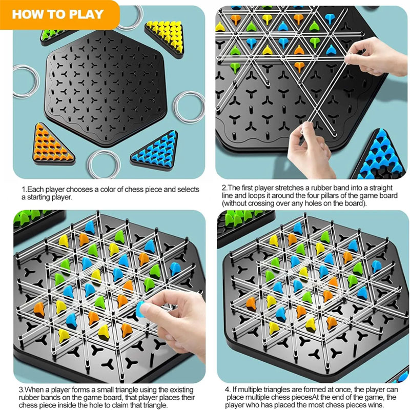 AliExpress Triangle Chess Splendor Duel Board Game Strategy Game for Kids and Adults Fun Family Game Logic Chess Track Tables Game Toys, view 6