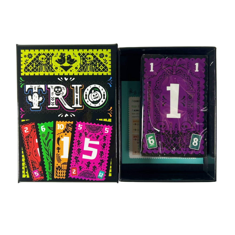 AliExpress TRIO Strategic Card Board Game Toys For Family Party Card Game Matching Fun 3-6 Players Game Entertainment For All Ages Gifts, view 3