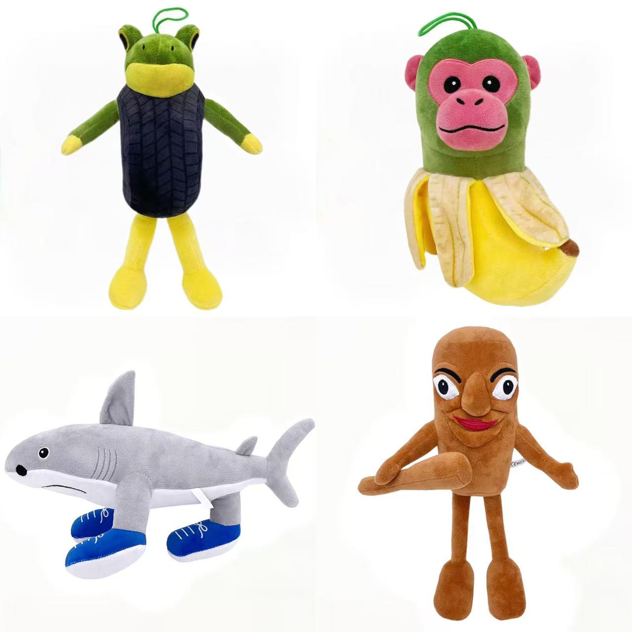 AliExpress Tung Tung Sahur Plush Toy Juguete TungTung Sahur Tralalero Tralala Toy Tralalero Tralala Shark Plush Doll Merch Birthday Gift