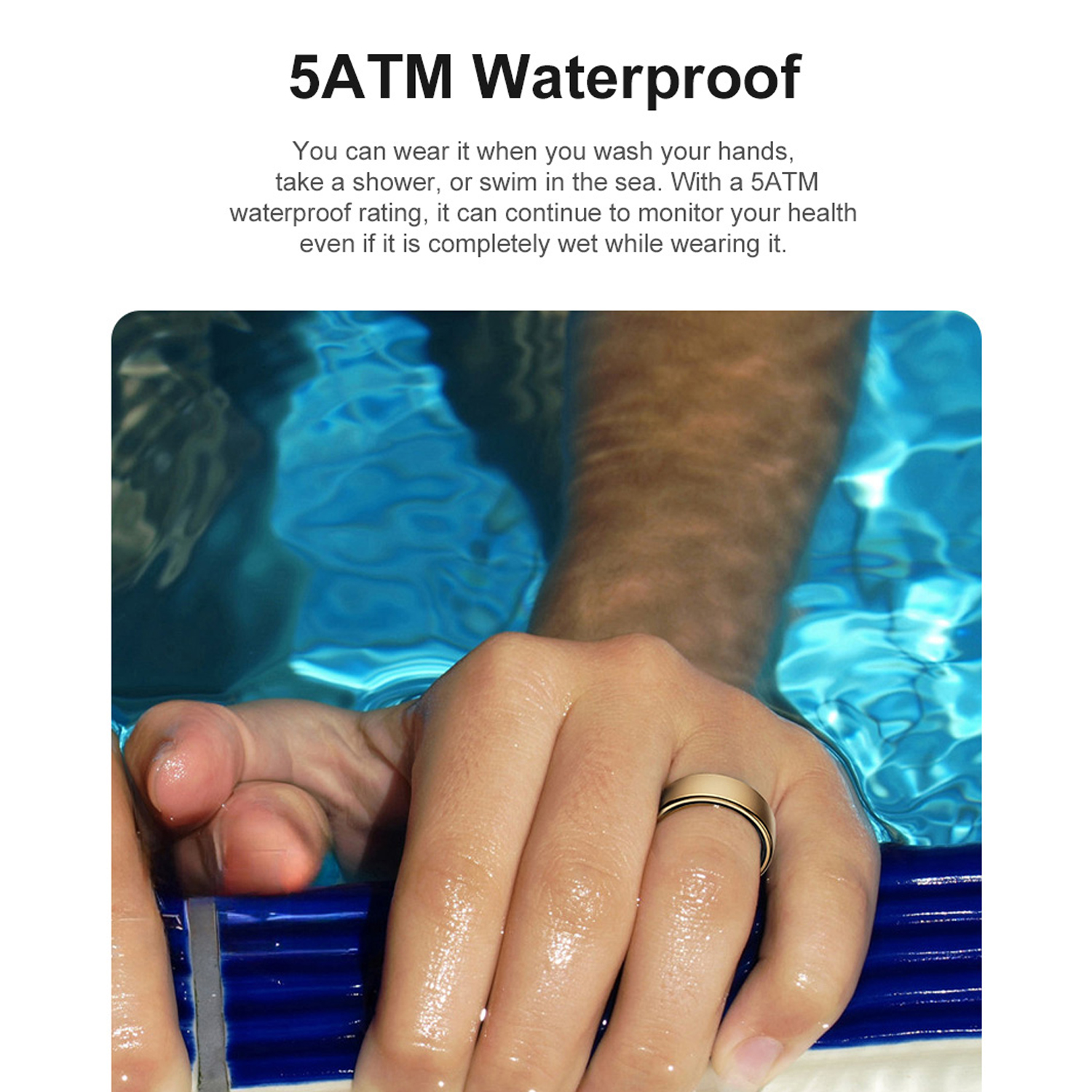 AliExpress Uhoofit R10 Smart Ring with Charging Dock, view 4