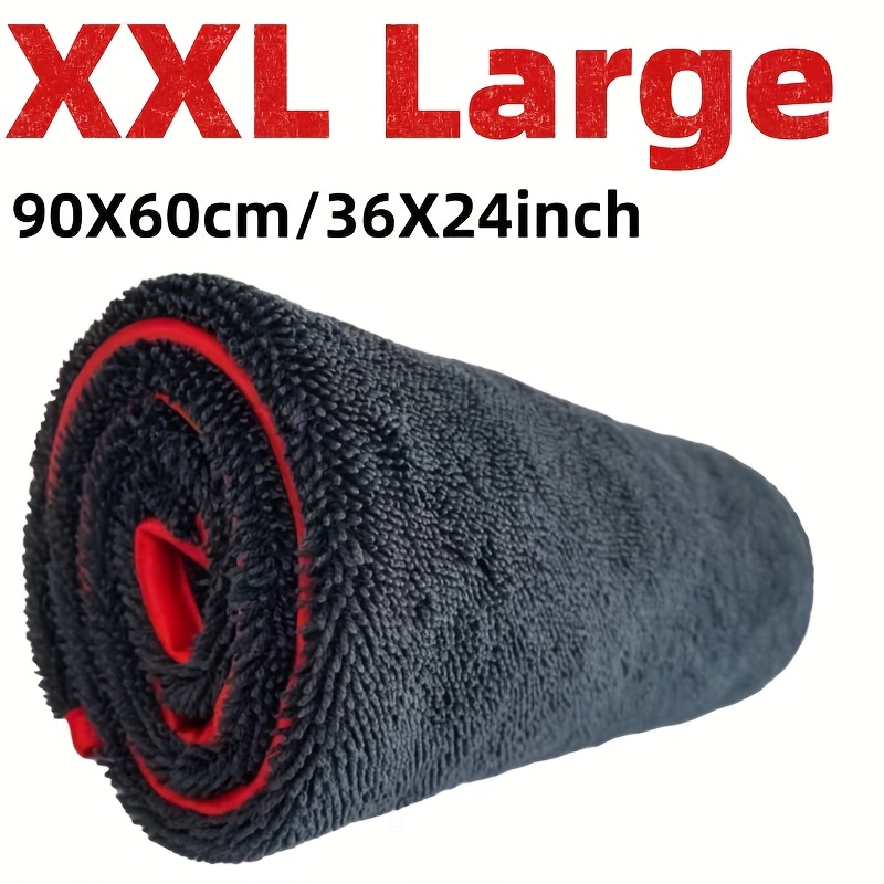 AliExpress XXL Microfiber Car Drying Towel with Twist Ring