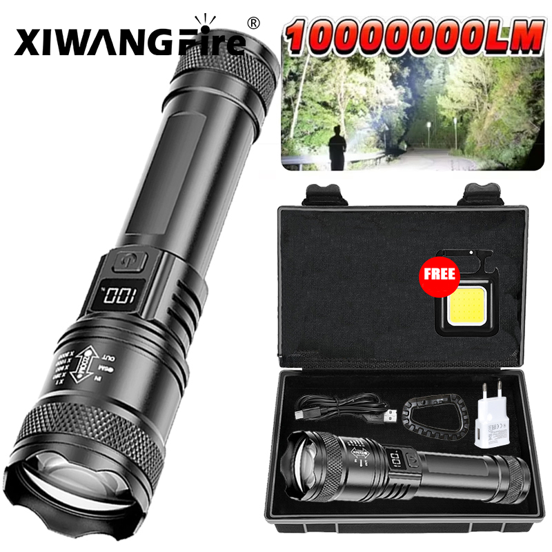 AliExpress 2000 Lumen Rechargeable Zoom LED Flashlight