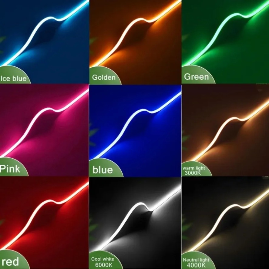 AliExpress Ultra-Thin Dimmable COB LED Strip (12V, 3mm), view 2