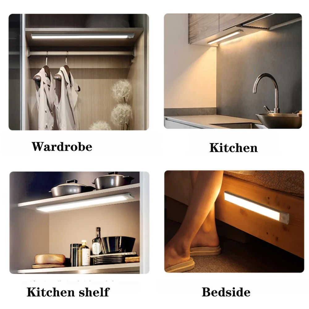 AliExpress Ultra-Thin Magnetic Motion Sensor Cabinet Light, view 5