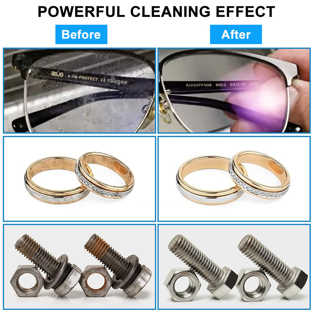 AliExpress 40 kHz Ultrasonic Jewelry and Glasses Cleaner, view 5
