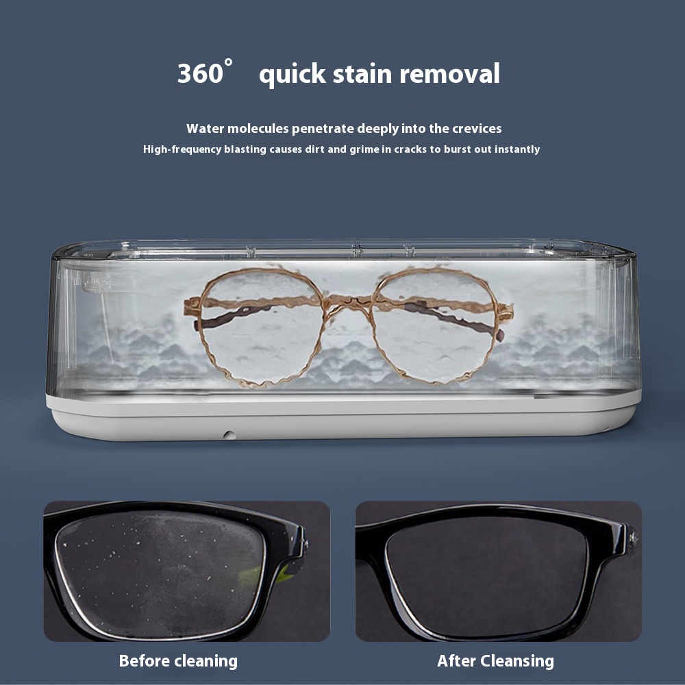 AliExpress Ultrasonic Cleaner for Glasses and Jewelry (650ml), view 2