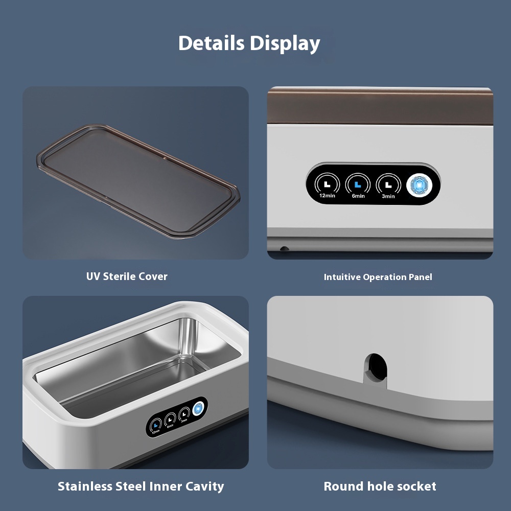 AliExpress Ultrasonic Cleaner for Glasses and Jewelry (650ml), view 3