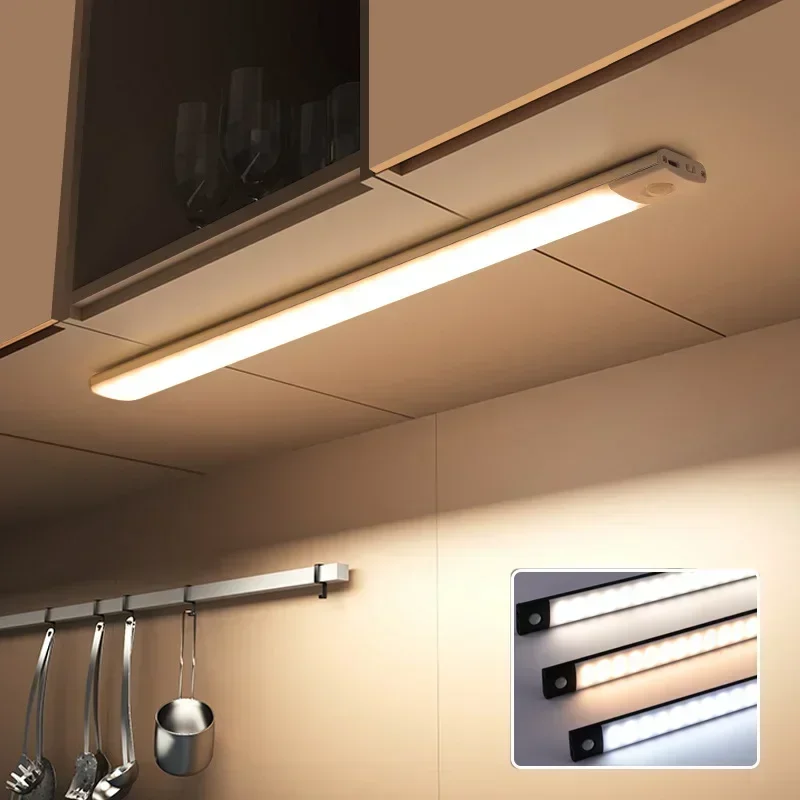 AliExpress Rechargeable Motion-Sensor Under-Cabinet LED Light, view 2