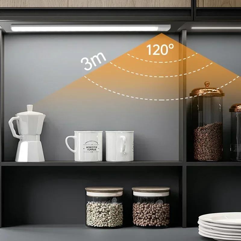 AliExpress Rechargeable Motion-Sensor Under-Cabinet LED Light, view 3