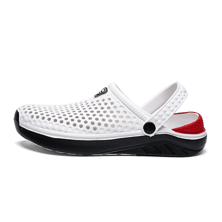 AliExpress Unisex Fashion Beach Sandals Thick Sole Slipper Waterproof Anti-Slip Sandals Flip Flops for Women Men, view 3