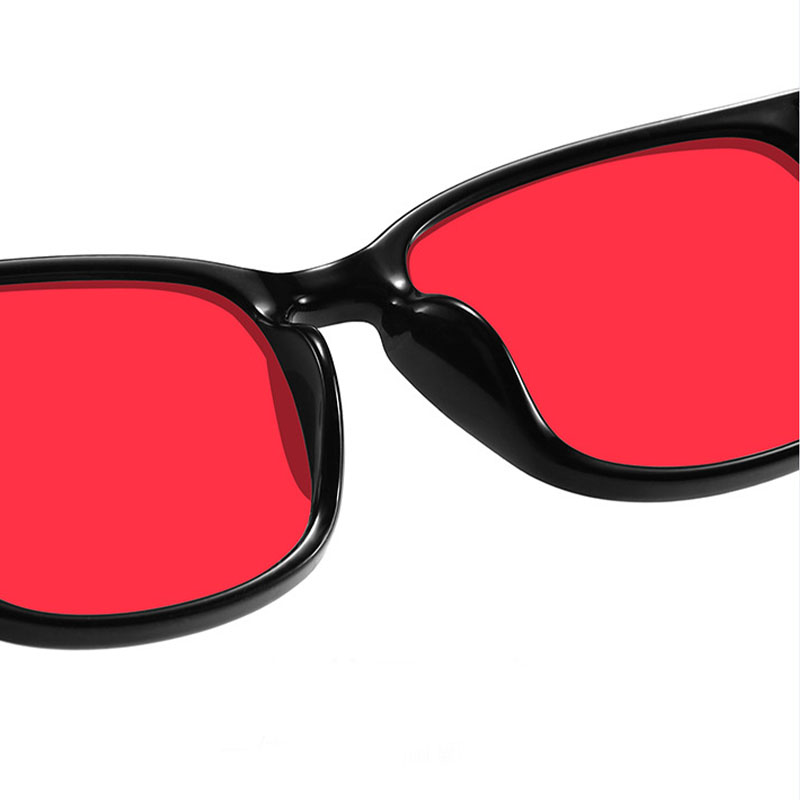 AliExpress Unisex Red Yellow Orange Tinted Anti Blue Light Glasses, Night Sleep Red Lens Filter Eyewear for Eye Strain Relief, view 4