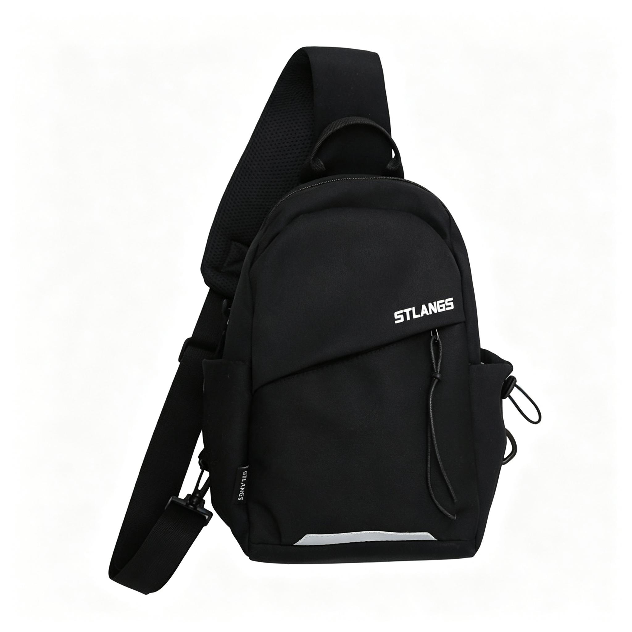 AliExpress Unisex Sling Backpack Chest Bag Men Women Lightweight Crossbody Bag for Cycling Hiking Travel Tablet Sports Shoulder Bag