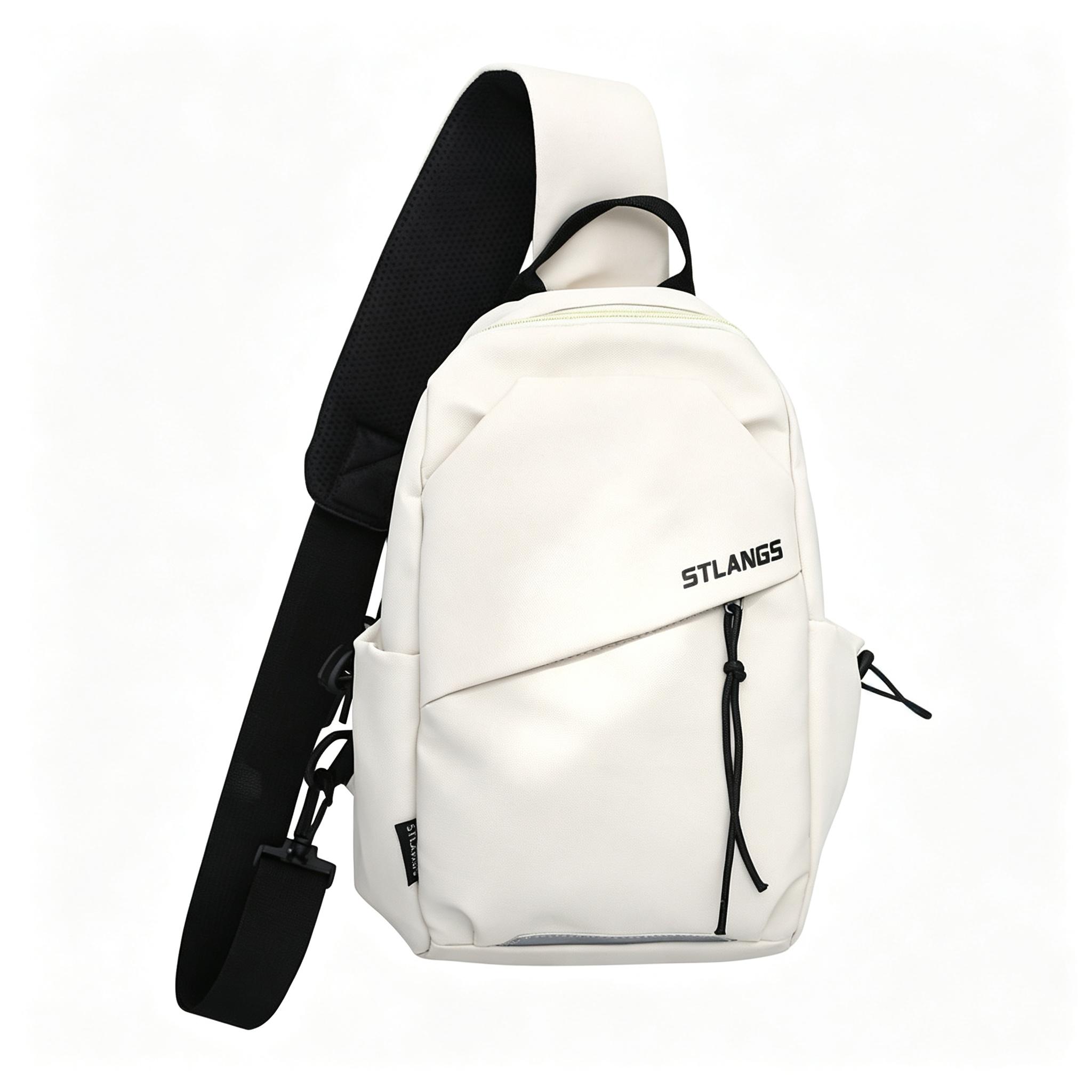 AliExpress Unisex Sling Backpack Chest Bag Men Women Lightweight Crossbody Bag for Cycling Hiking Travel Tablet Sports Shoulder Bag, view 2
