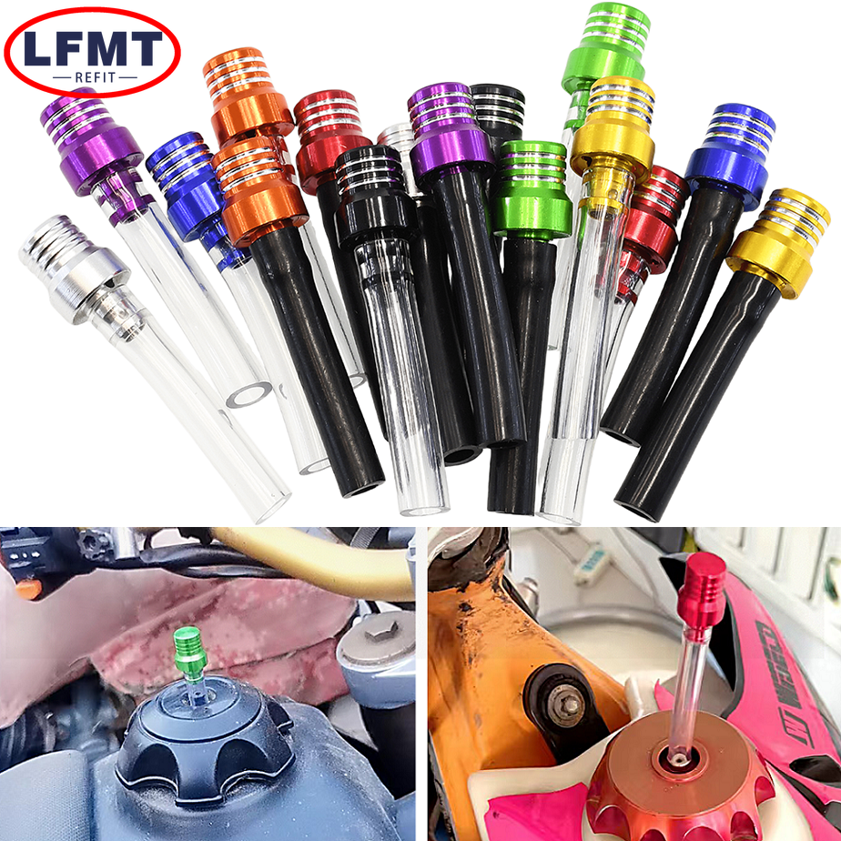 AliExpress Universal CNC Aluminum Fuel Tank Air Vent Gas Cap oil Vent For CR CRF YZ YZF K.T.M RMZ KXF KAYO BSE Motocross Dirt Pit Bike ATV